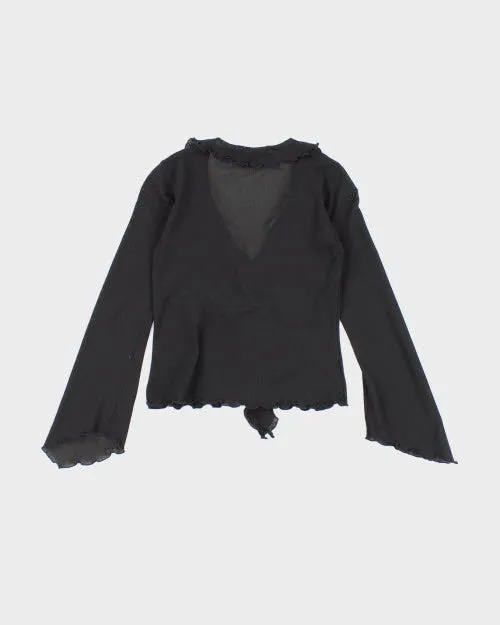 Y2k 00s To The Max! Mesh Ruffle Top - XS sold by Rokit product image thumbnail 2