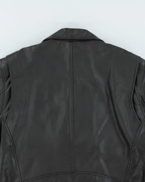 Vintage 90's FMC Heavyweight Leather Jacket - XL sold by Rokit product image thumbnail 5