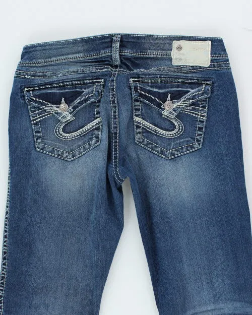 Y2k 00s Silver Jeans - W29 L31 sold by Rokit product image thumbnail 4