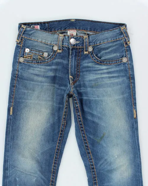 Vintage 2000's True Religion Straight Fit Dark Wash Jeans - W30 L29 sold by Rokit product image thumbnail 3