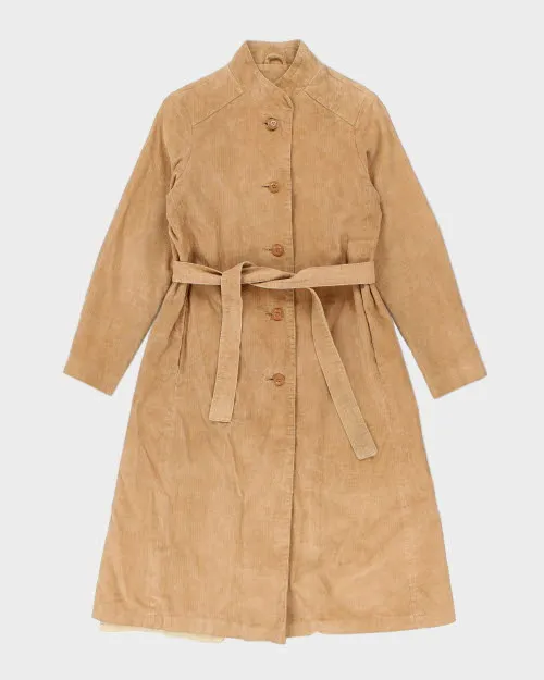 Y2k 00s Long Corduroy Jacket - S sold by Rokit