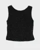Y2k 00s Basix Sequin Crochet Cami - S sold by Rokit