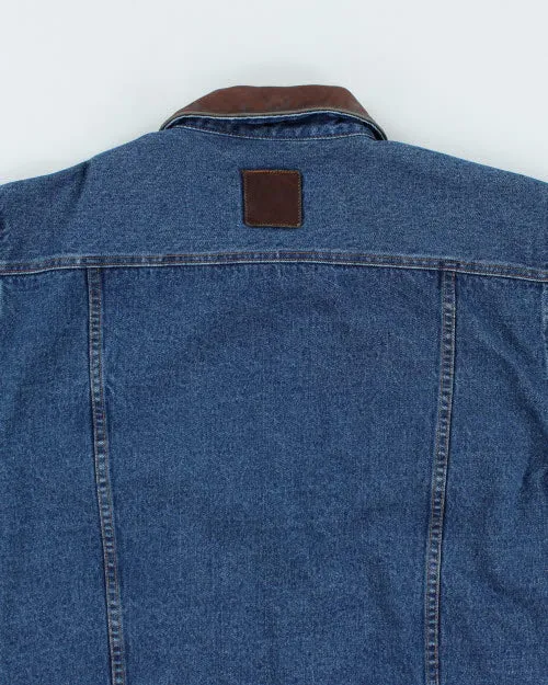 Vintage 90's Marlboro Classic Western Denim Jacket - L sold by Rokit product image thumbnail 5