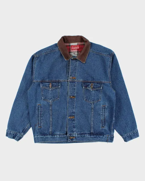 Vintage 90's Marlboro Classic Western Denim Jacket - L sold by Rokit