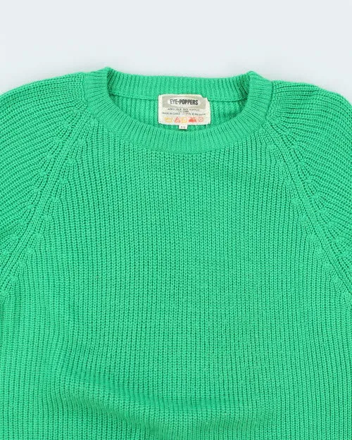 Vintage 90's Eye Poppers Block Colour Knit Jumper - S sold by Rokit product image thumbnail 3