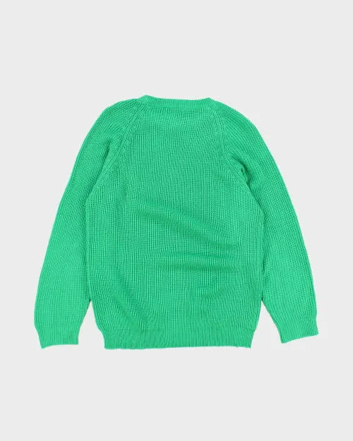 Vintage 90's Eye Poppers Block Colour Knit Jumper - S sold by Rokit product image thumbnail 2