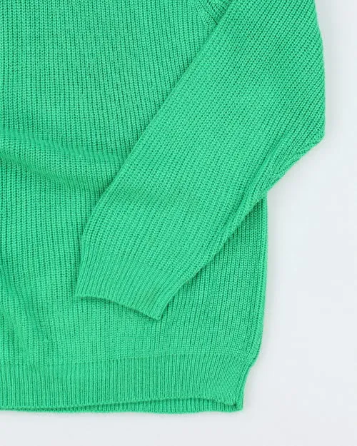 Vintage 90's Eye Poppers Block Colour Knit Jumper - S sold by Rokit product image thumbnail 4