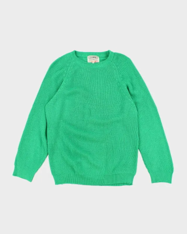 Vintage 90's Eye Poppers Block Colour Knit Jumper - S sold by Rokit