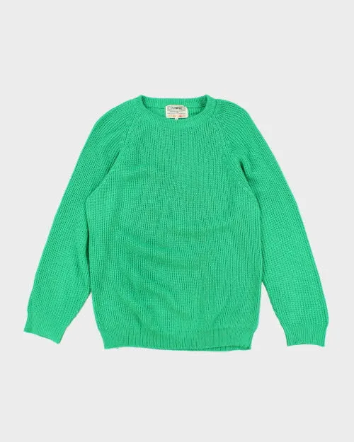 Vintage 90's Eye Poppers Block Colour Knit Jumper - S sold by Rokit