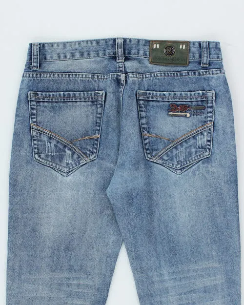 Vintage Y2K Dolce & Gabbana Light Wash Denim Jeans - W32 L31 sold by Rokit product image thumbnail 4