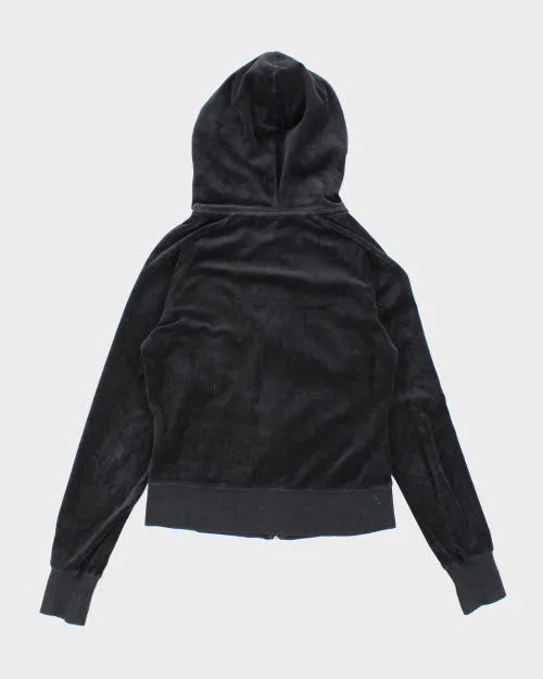 Y2k 00s Bebe Velour Hoodie - M sold by Rokit product image thumbnail 2