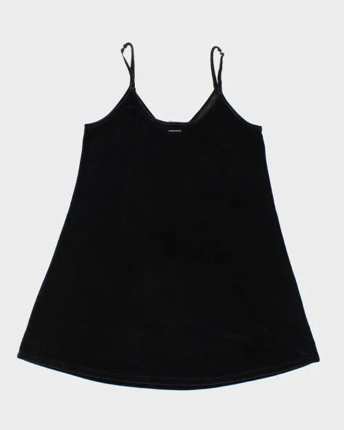 Y2k 00s La Vie En Rose Velour Slip Dress - M sold by Rokit product image thumbnail 2