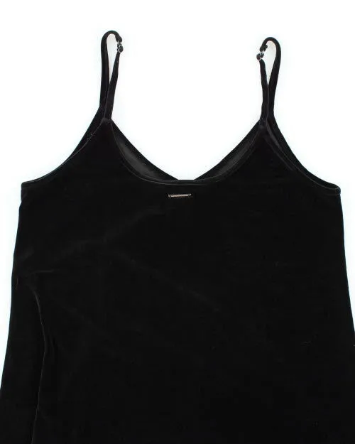 Y2k 00s La Vie En Rose Velour Slip Dress - M sold by Rokit product image thumbnail 4