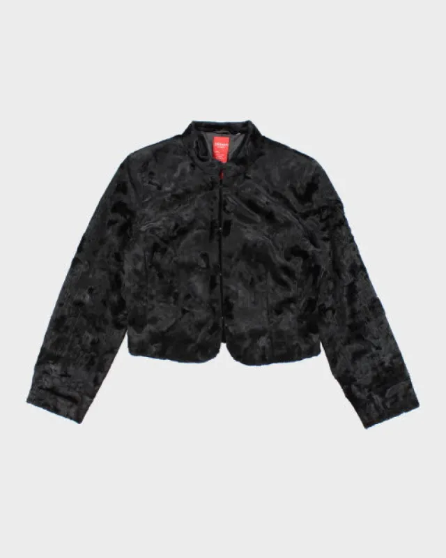 Y2k 00s Olsen Faux Fur Jacket - S sold by Rokit