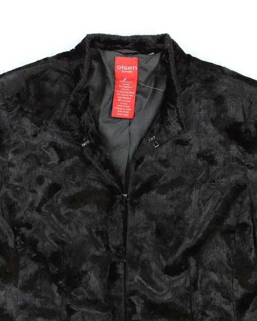 Y2k 00s Olsen Faux Fur Jacket - S sold by Rokit product image thumbnail 3