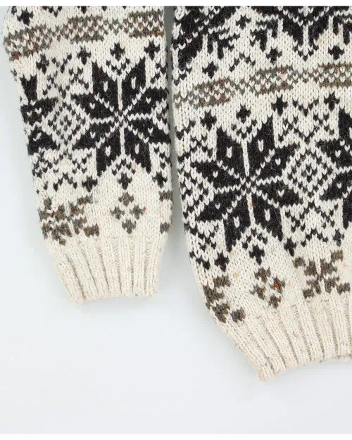 Vintage Etching Wool Jumper - M sold by Rokit product image thumbnail 5