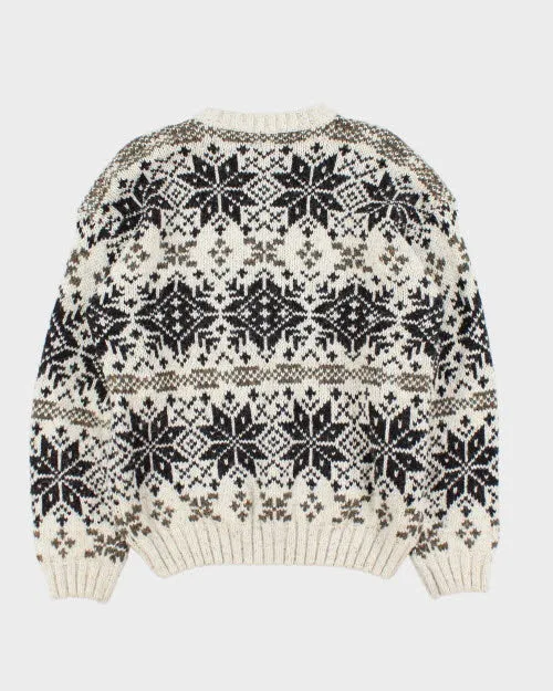 Vintage Etching Wool Jumper - M sold by Rokit product image thumbnail 2