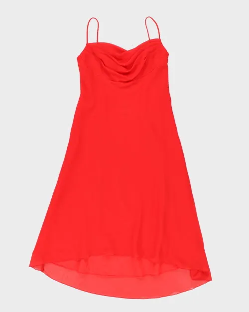 Y2k 00s Jessica Cowl Neck Dress - S sold by Rokit