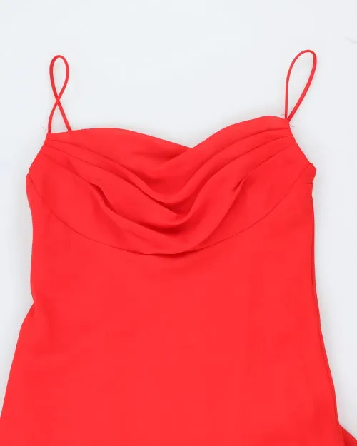 Y2k 00s Jessica Cowl Neck Dress - S sold by Rokit product image thumbnail 4