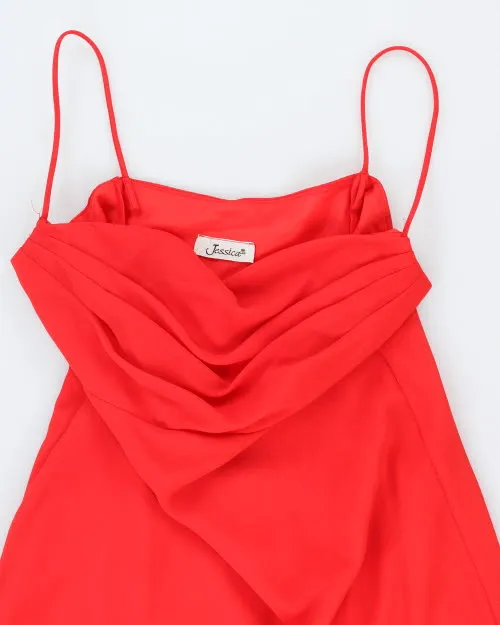 Y2k 00s Jessica Cowl Neck Dress - S sold by Rokit product image thumbnail 3