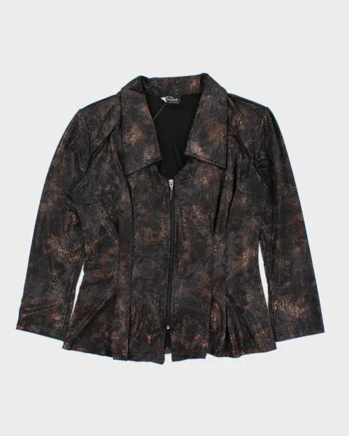 Y2k 00s Artex Zip-up Top - M sold by Rokit