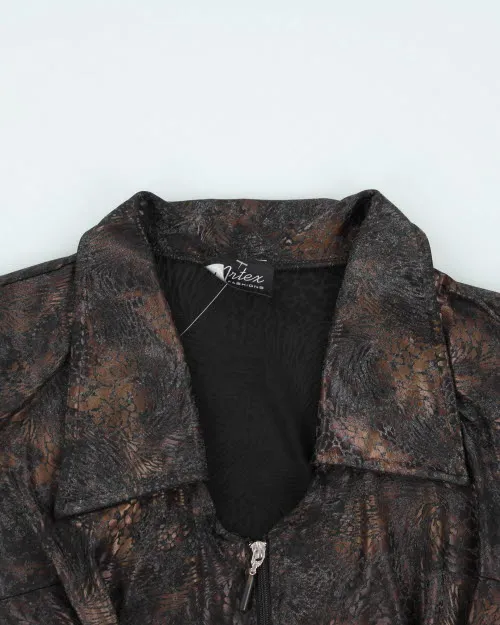 Y2k 00s Artex Zip-up Top - M sold by Rokit product image thumbnail 3