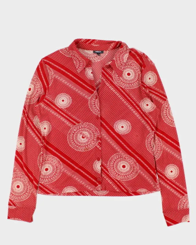 Y2k 00s Mexx Sheer Blouse XL sold by Rokit