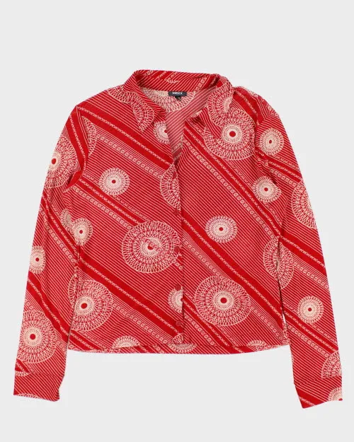 Y2k 00s Mexx Sheer Blouse XL sold by Rokit