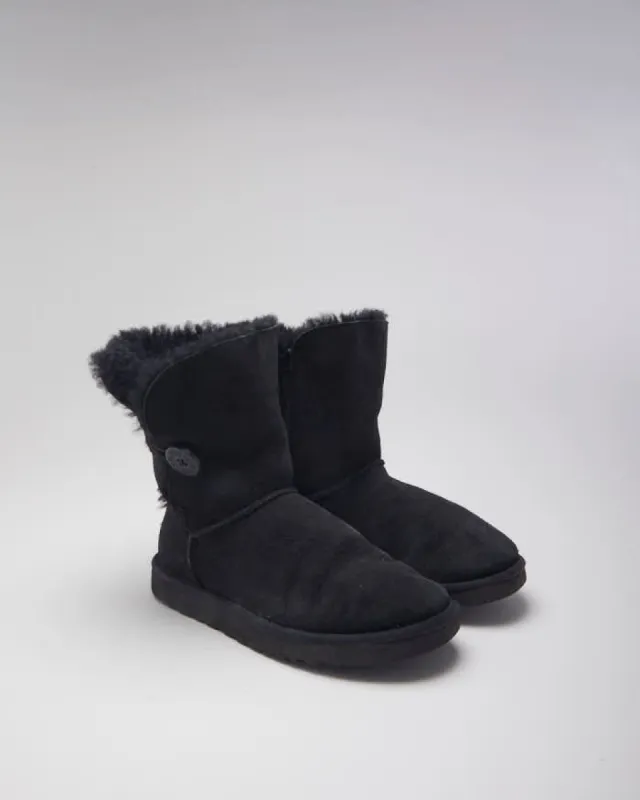 UGG Fur Lined Ankle Boots - UK 5.5 sold by Rokit