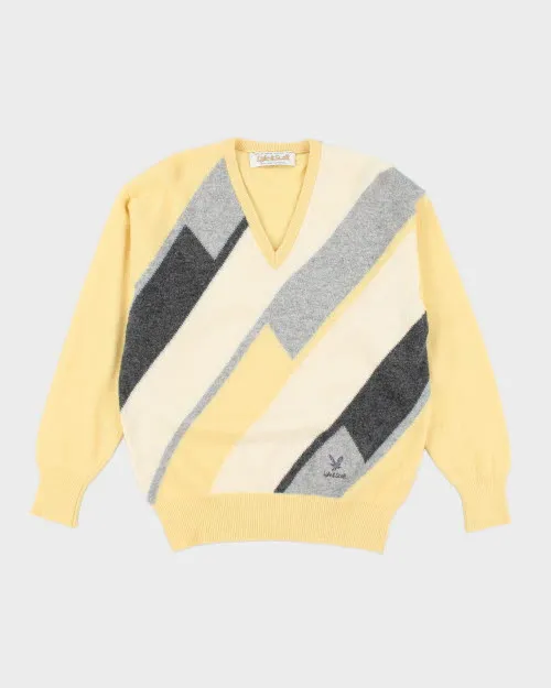 Vintage 90's Lyle Scott V-Neck Sweater - M sold by Rokit
