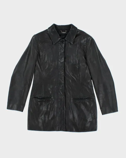 Vintage 90's Danier Leather Button Up Jacket - M sold by Rokit