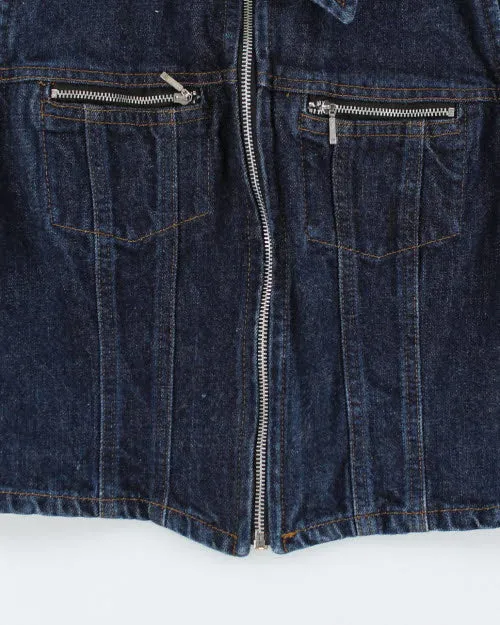 Y2k 00s Kookai Denim Top - L sold by Rokit product image thumbnail 4