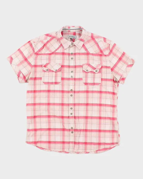 Y2k 00s Le Chateau Check Shirt - L sold by Rokit