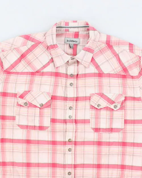 Y2k 00s Le Chateau Check Shirt - L sold by Rokit product image thumbnail 3