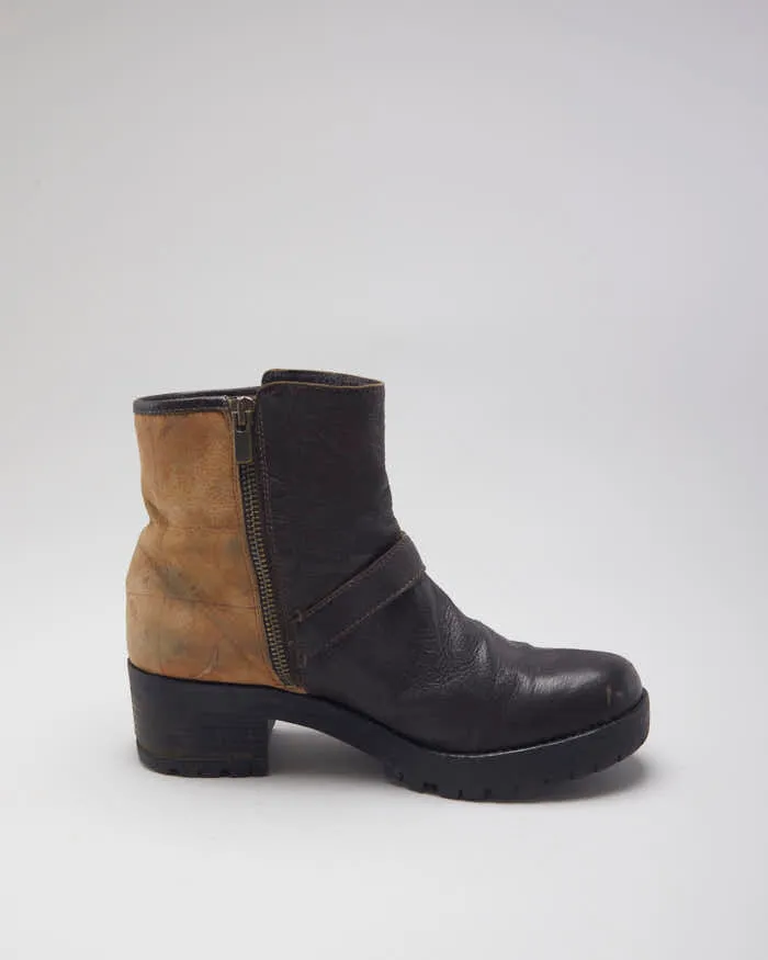Vintage Y2K Chunky Strapped Ankle Boots - UK 5 sold by Rokit product image thumbnail 2