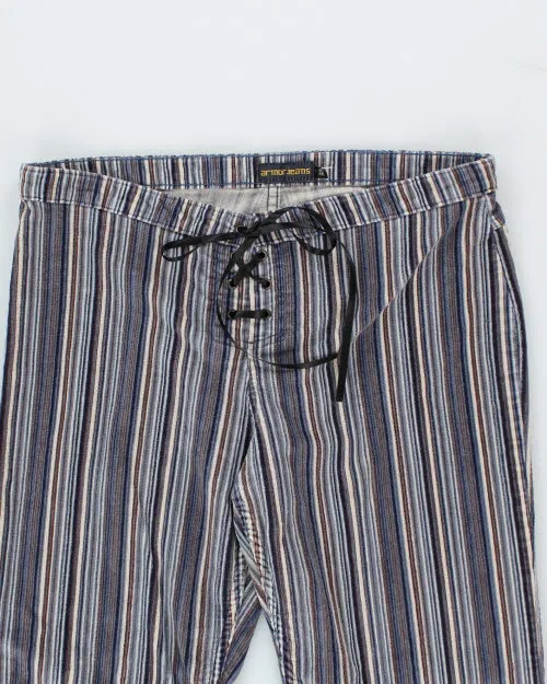 Vintage 90s Armor Jeans Cord Lace-up Trousers - W34 L28 sold by Rokit product image thumbnail 3