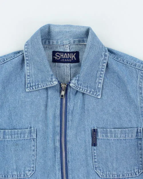 Vintage 90s Shank Jeans Denim Blouse - S sold by Rokit product image thumbnail 3