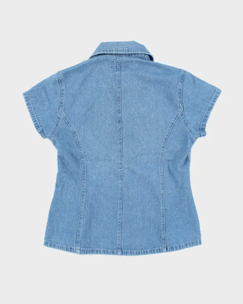 Vintage 90s Shank Jeans Denim Blouse - S sold by Rokit product image thumbnail 2