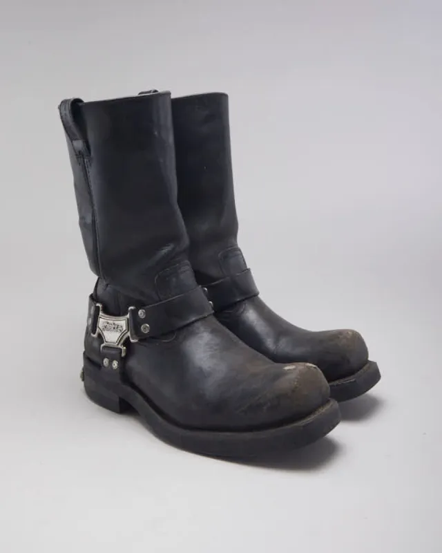 Vintage Harley Davidson Biker Boots - UK9.5 sold by Rokit