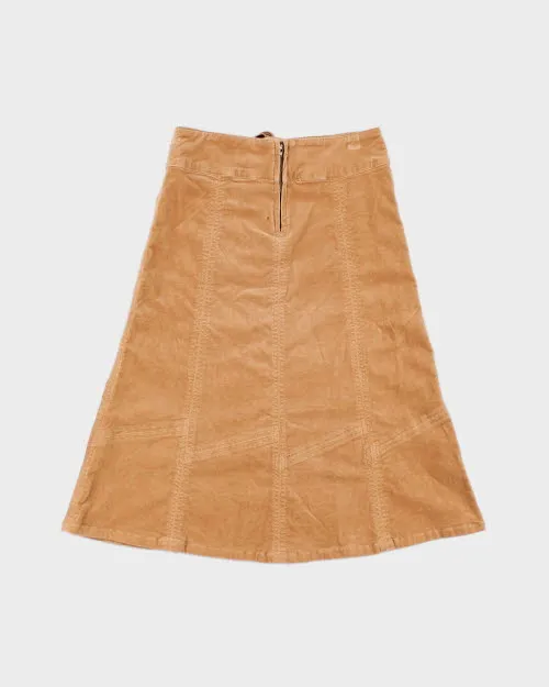 Y2k 00s Lord Kitsch Lace-up Velvet Skirt - XS sold by Rokit product image thumbnail 2