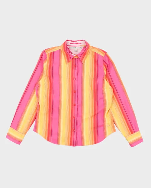 Tommy Hilfiger Stripe Shirt - L sold by Rokit