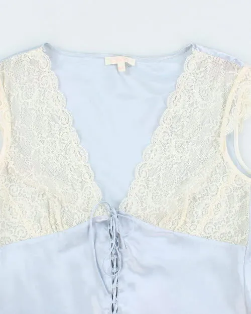 Vintage 90s Cherie Lace Up Top - M sold by Rokit product image thumbnail 3