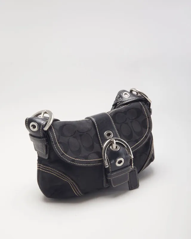 Coach Mini Soho Black Shoulder Bag sold by Rokit