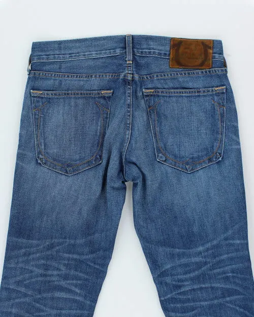 Vintage 2000's True Religion Straight Fit Medium Wash Jeans - W33 L29 sold by Rokit product image thumbnail 4