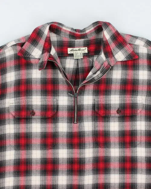 Eddie Bauer Quarter Zip Check Shirt - M sold by Rokit product image thumbnail 3