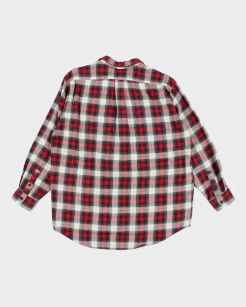 Eddie Bauer Quarter Zip Check Shirt - M sold by Rokit product image thumbnail 2