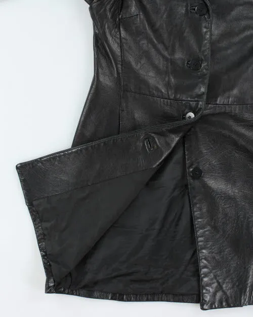 Vintage Danier Double Breasted Leather Jacket - S sold by Rokit product image thumbnail 4