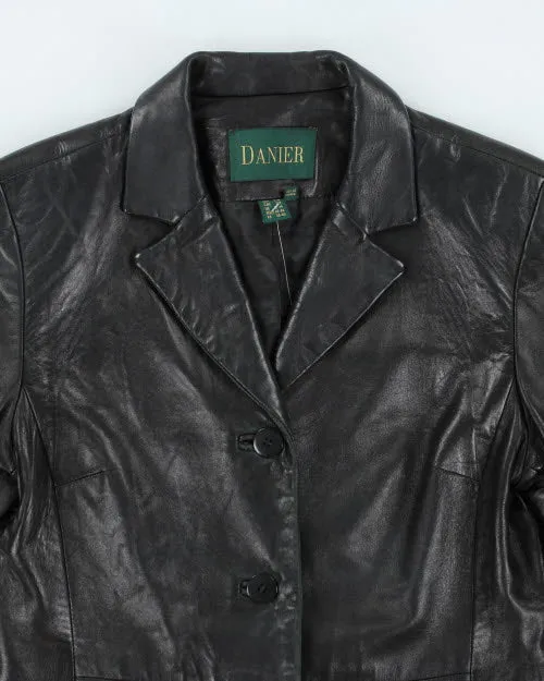 Vintage Danier Double Breasted Leather Jacket - S sold by Rokit product image thumbnail 3