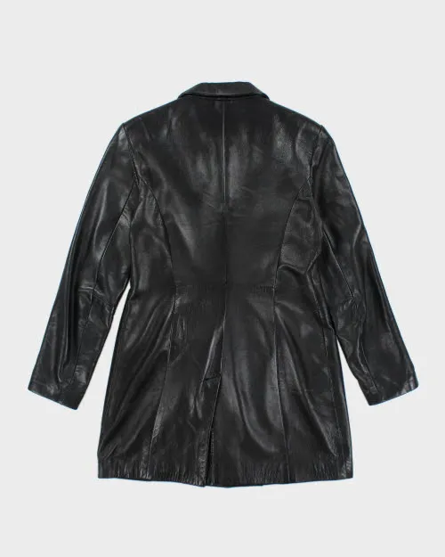Vintage Danier Double Breasted Leather Jacket - S sold by Rokit product image thumbnail 2