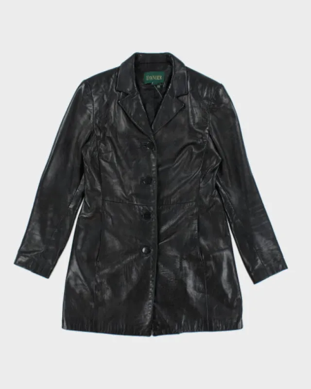 Vintage Danier Double Breasted Leather Jacket - S sold by Rokit